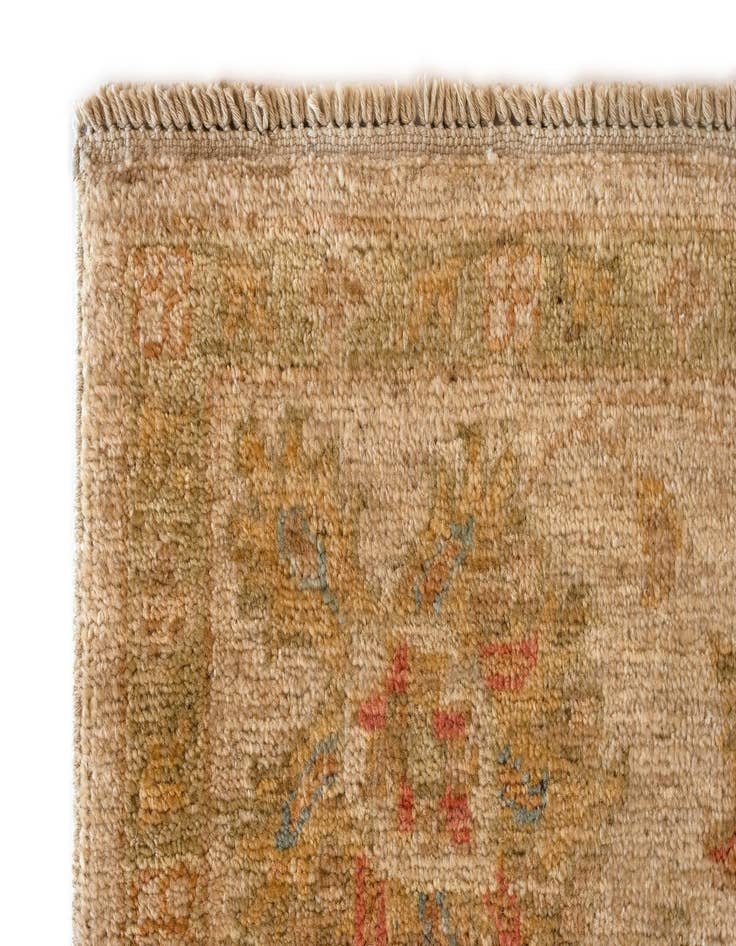 Detail image of  5' x 6' 6 Peshawar Ziegler Wool Rug