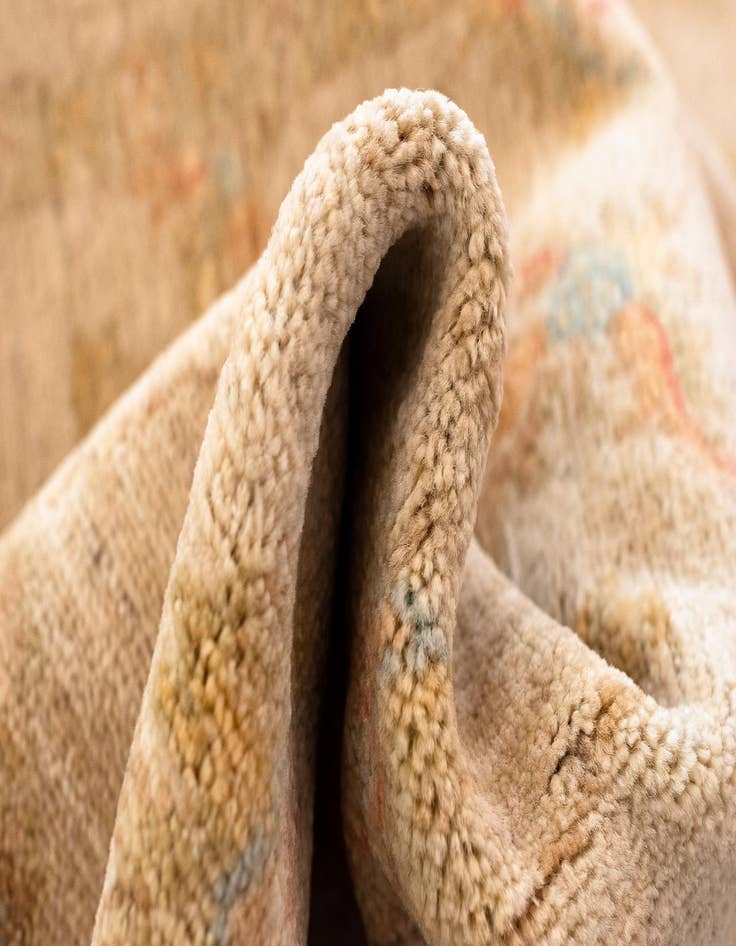 Detail image of  5' x 6' 6 Peshawar Ziegler Wool Rug