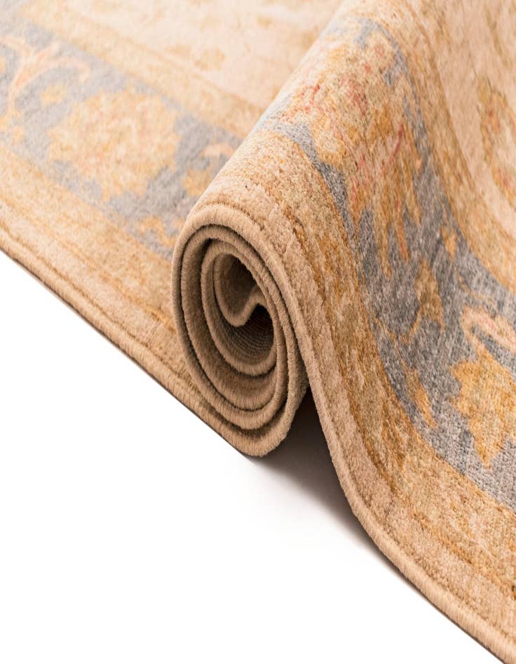 Detail image of  6' 7 x 9' 7 Peshawar Ziegler Wool Rug