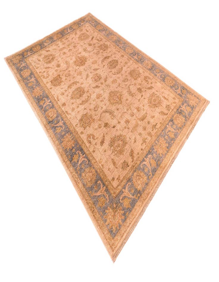 Detail image of  6' 7 x 9' 7 Peshawar Ziegler Wool Rug