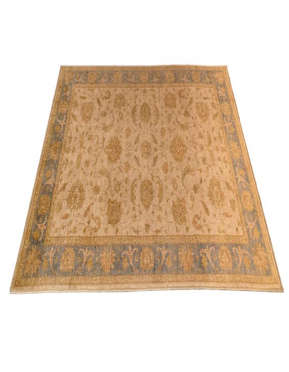 Detail image of  6' 7 x 9' 7 Peshawar Ziegler Wool Rug