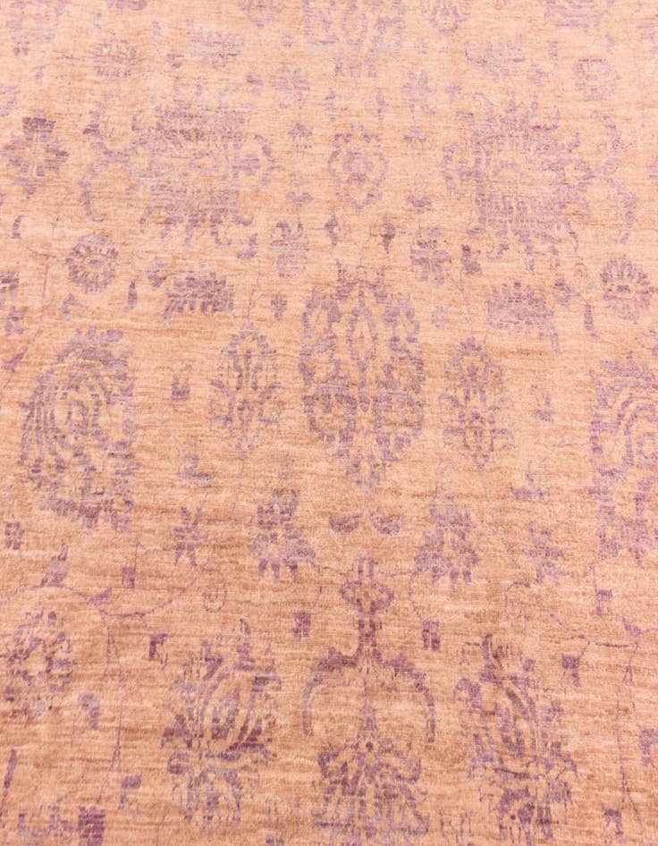 Detail image of  8' 10 x 12' 2  Hand Knotted Peshawar Ziegler Oriental Rug