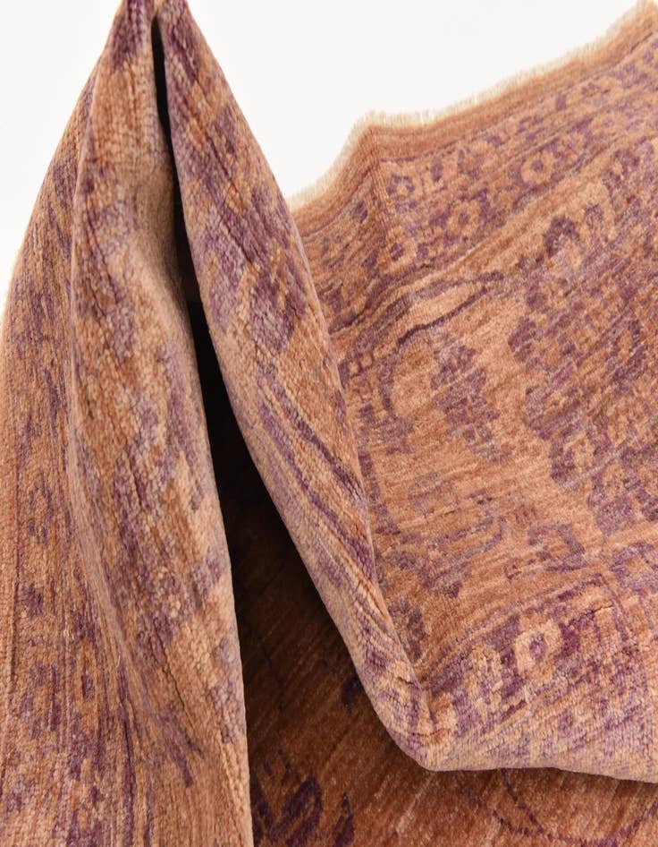 Detail image of  8' 10 x 12' 2  Hand Knotted Peshawar Ziegler Oriental Rug