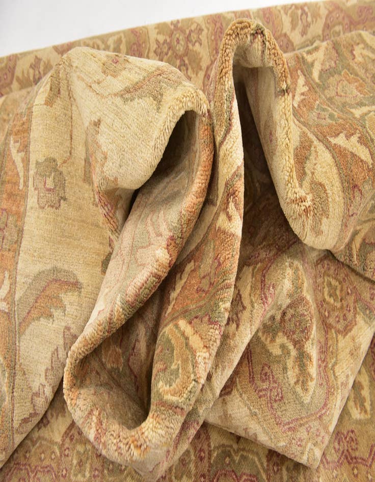 Detail image of  16' 6 x 25' 2  Hand Knotted Peshawar Ziegler Rug