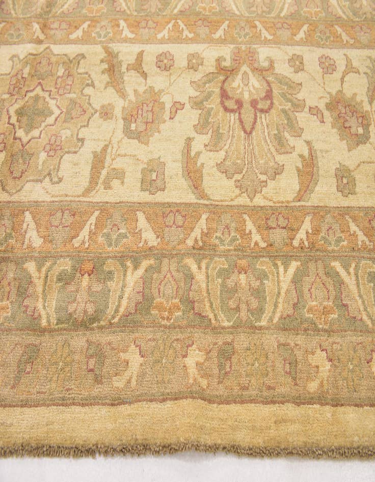 Detail image of  16' 6 x 25' 2  Hand Knotted Peshawar Ziegler Rug
