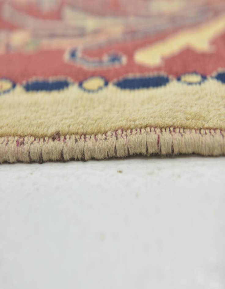 Detail image of  5' 7 x 8'  Hand Knotted Peshawar Ziegler Rug