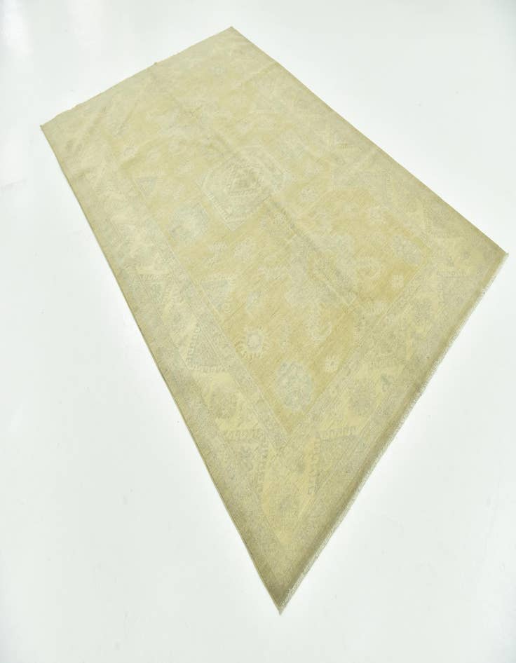 Detail image of  5' 11 x 8' 9  Hand Knotted Peshawar Ziegler Rug