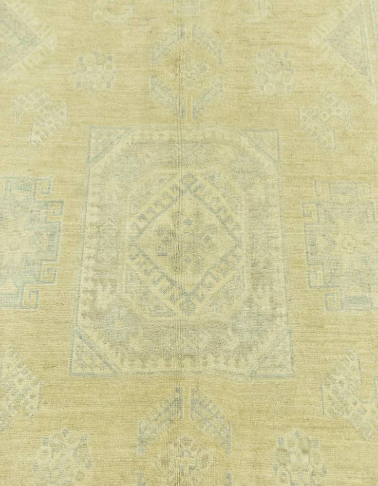 Detail image of  5' 11 x 8' 9  Hand Knotted Peshawar Ziegler Rug