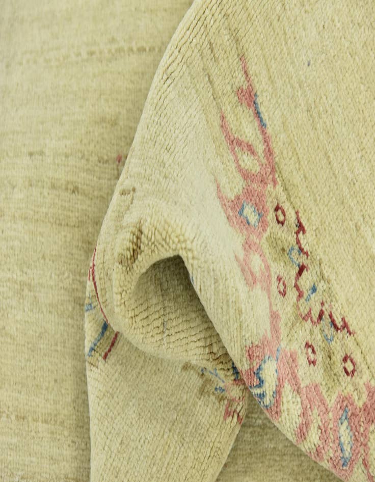 Detail image of  6' x 9' 4  Hand Knotted Peshawar Ziegler Rug