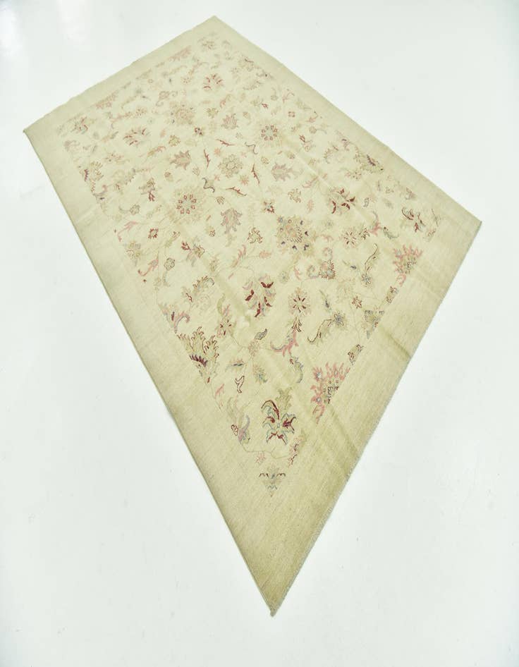 Detail image of  6' x 9' 4  Hand Knotted Peshawar Ziegler Rug