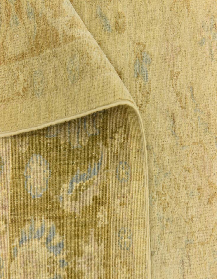 Detail image of  5' 8 x 7' 10  Hand Knotted Peshawar Ziegler Rug