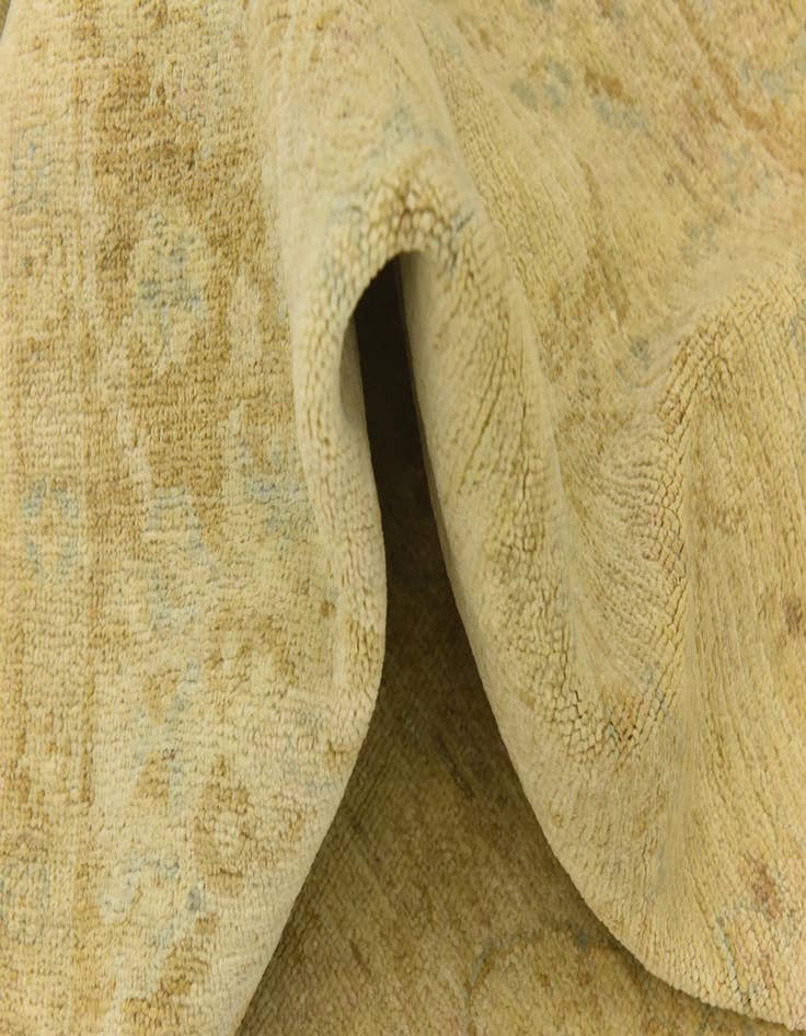 Detail image of  5' 8 x 7' 10  Hand Knotted Peshawar Ziegler Rug