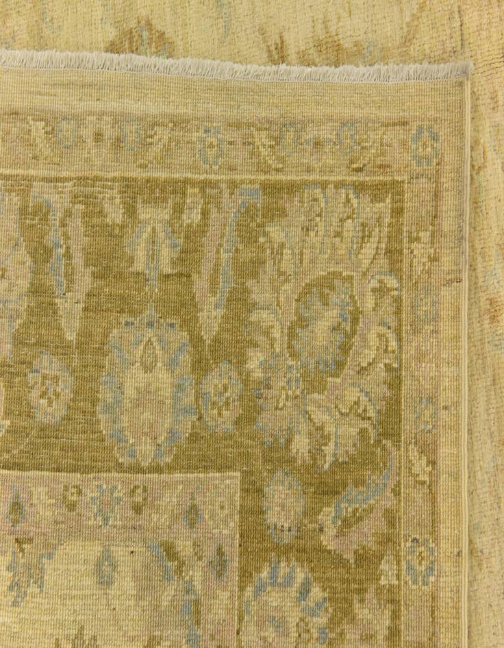 Detail image of  5' 8 x 7' 10  Hand Knotted Peshawar Ziegler Rug