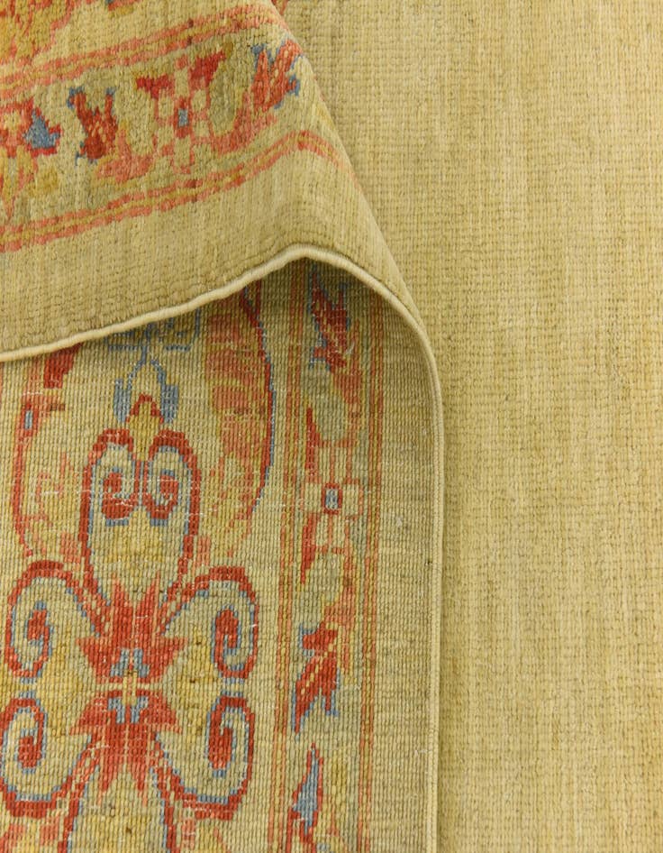 Detail image of  6' 9 x 9' 10  Hand Knotted Peshawar Ziegler Rug