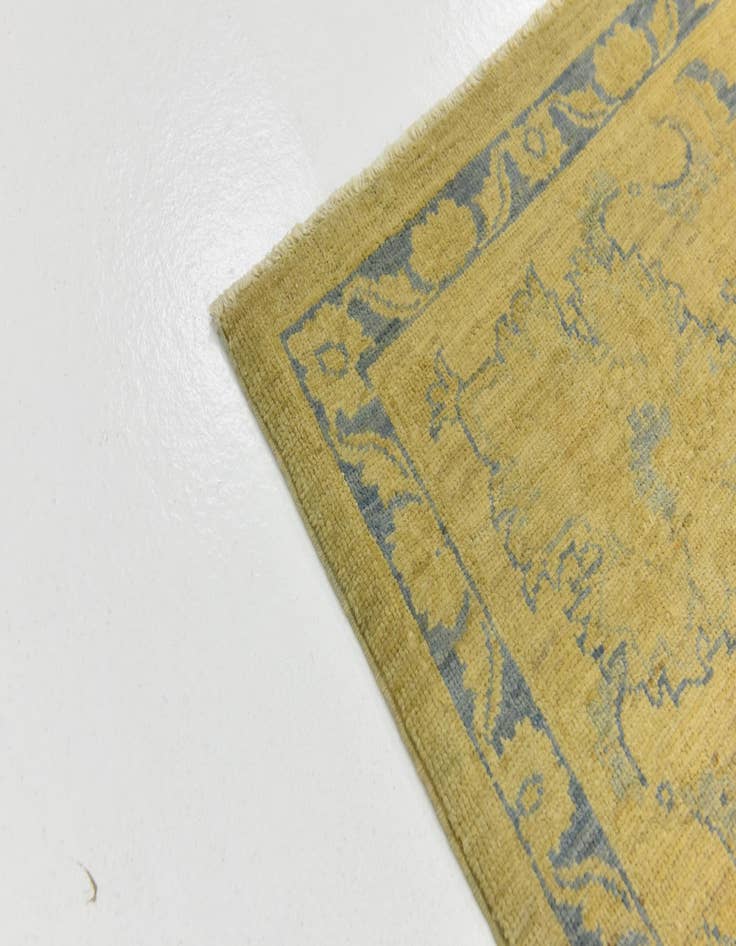 Detail image of  9' 2 x 11' 6  Hand Knotted Peshawar Ziegler Rug