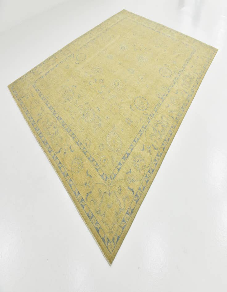 Detail image of  9' 2 x 11' 6  Hand Knotted Peshawar Ziegler Rug