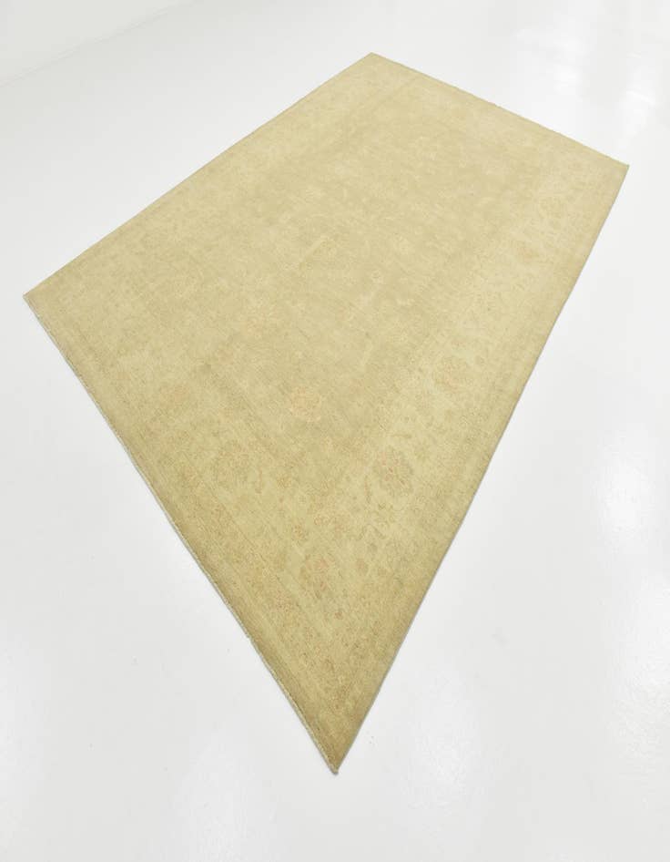 Detail image of  8' 2 x 11' 2  Hand Knotted Peshawar Ziegler Rug