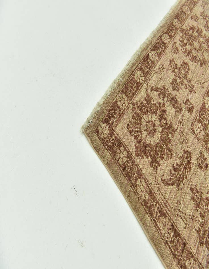 Detail image of  6' 10 x 9' 10  Hand Knotted Peshawar Ziegler Rug