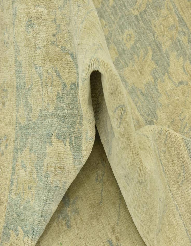 Detail image of  6' 3 x 10'  Hand Knotted Peshawar Ziegler Rug