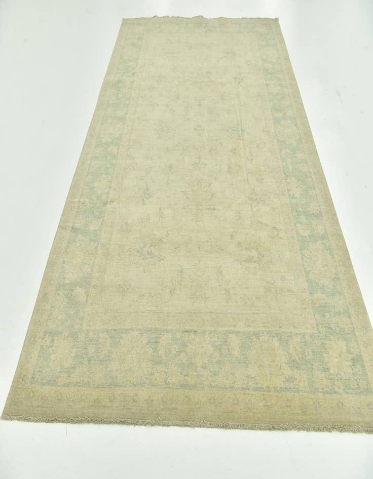 Detail image of  6' 3 x 10'  Hand Knotted Peshawar Ziegler Rug