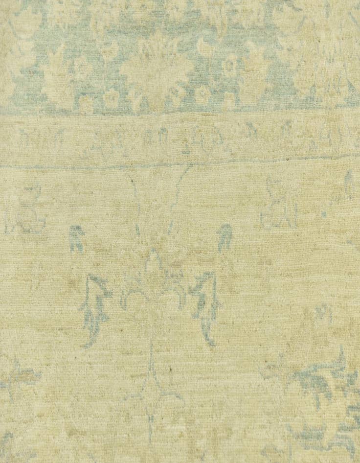 Detail image of  6' 3 x 10'  Hand Knotted Peshawar Ziegler Rug