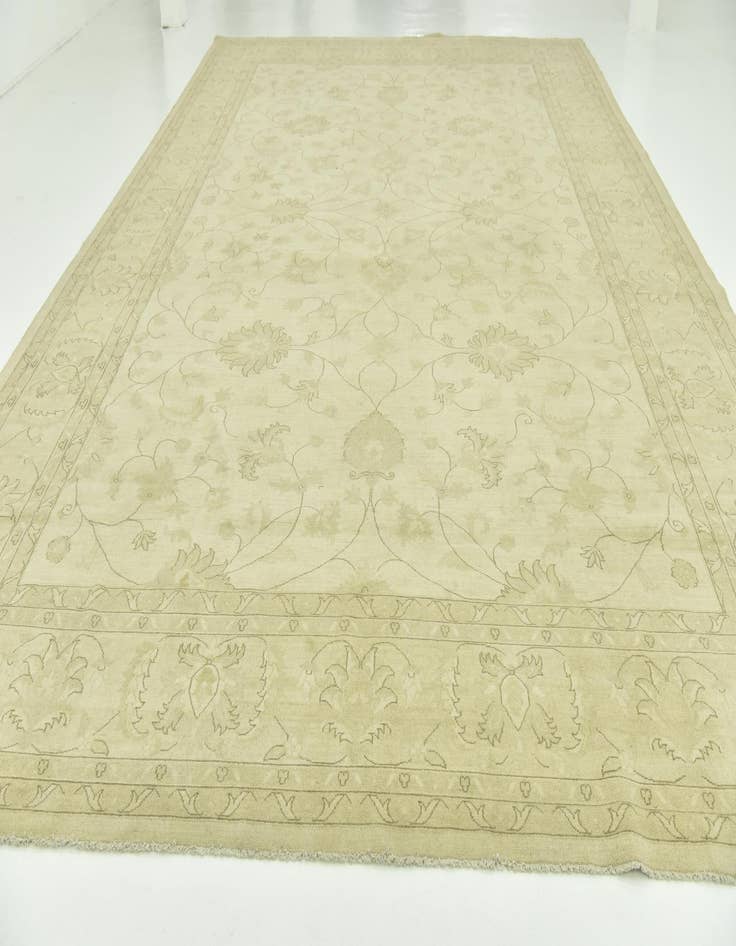 Detail image of  11' 10 x 17' 9  Hand Knotted Peshawar Ziegler Rug