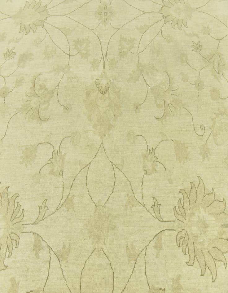 Detail image of  11' 10 x 17' 9  Hand Knotted Peshawar Ziegler Rug