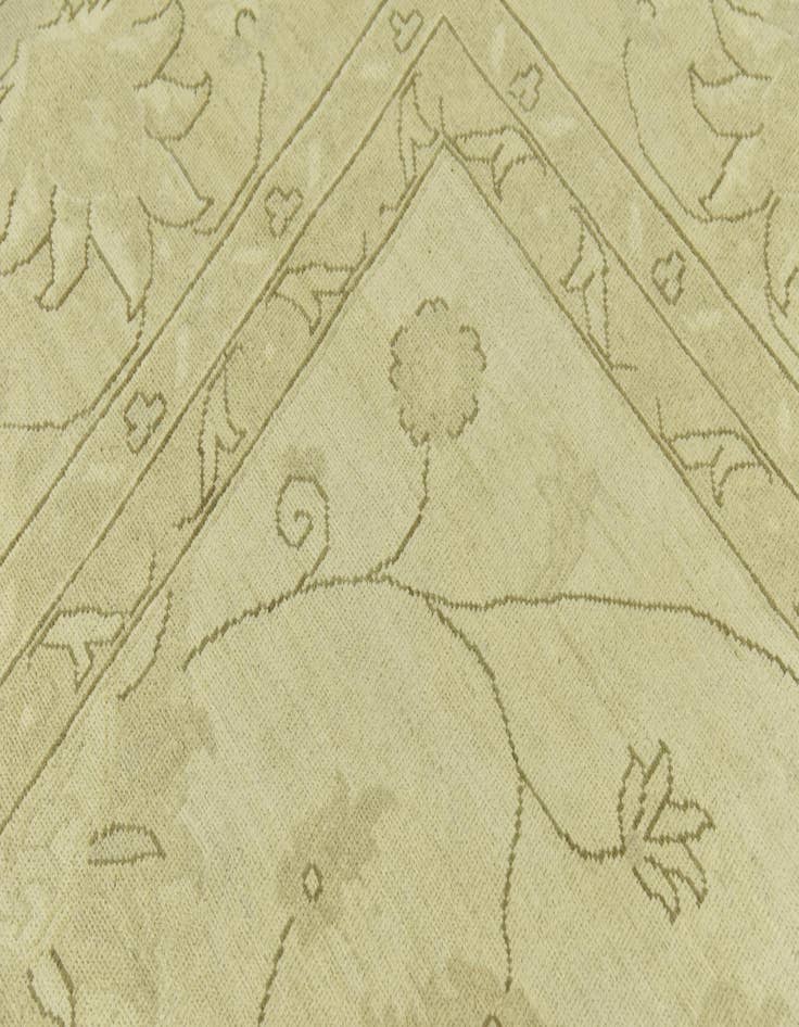 Detail image of  11' 10 x 17' 9  Hand Knotted Peshawar Ziegler Rug