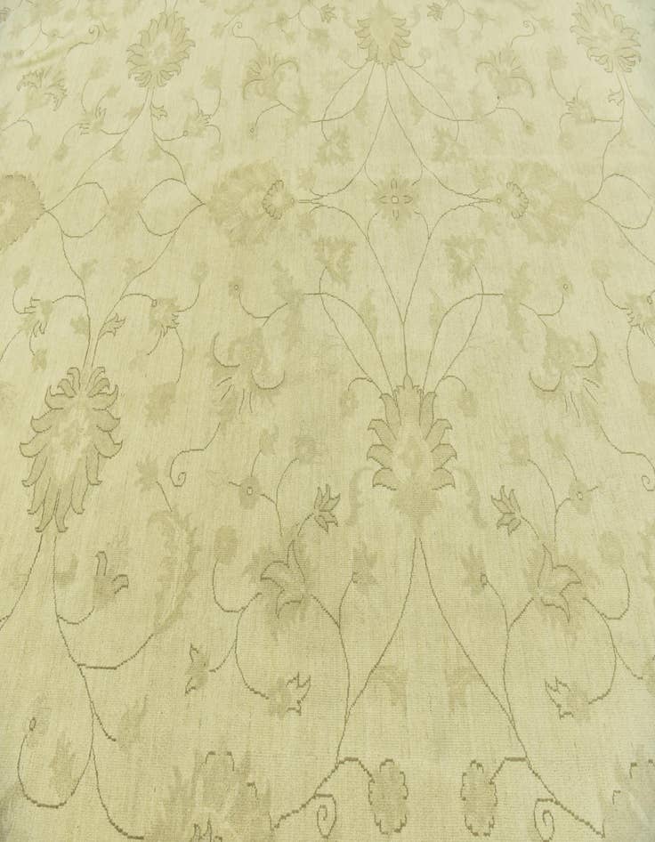 Detail image of  11' 10 x 17' 9  Hand Knotted Peshawar Ziegler Rug