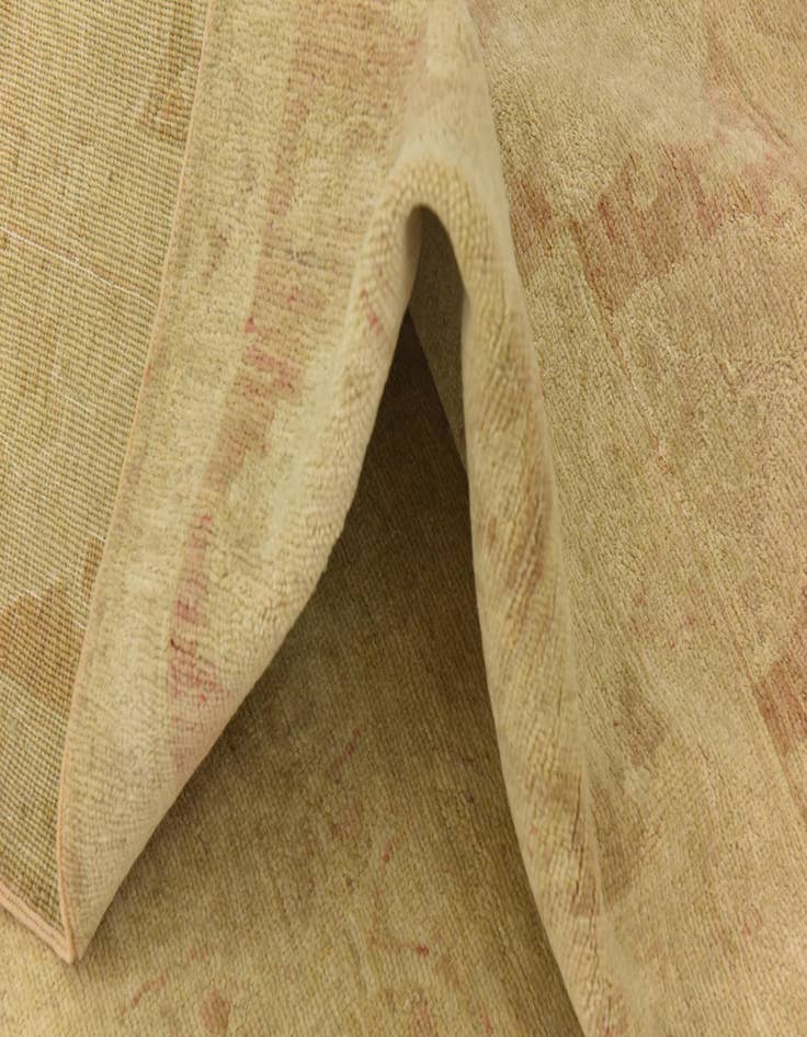 Detail image of  5' 10 x 10'  Hand Knotted Peshawar Ziegler Rug