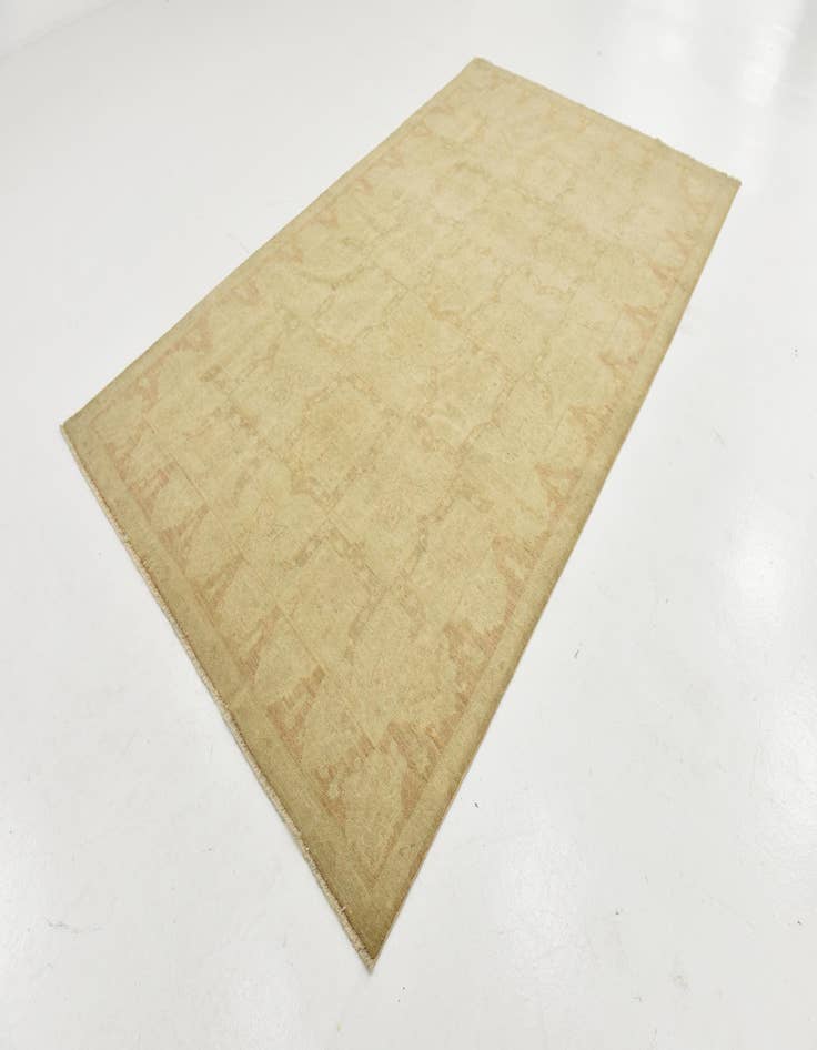 Detail image of  5' 10 x 10'  Hand Knotted Peshawar Ziegler Rug