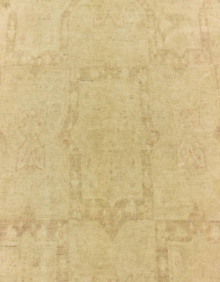 Detail image of  5' 10 x 10'  Hand Knotted Peshawar Ziegler Rug