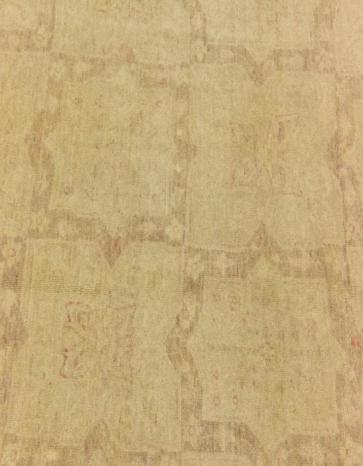 Detail image of  5' 10 x 10'  Hand Knotted Peshawar Ziegler Rug