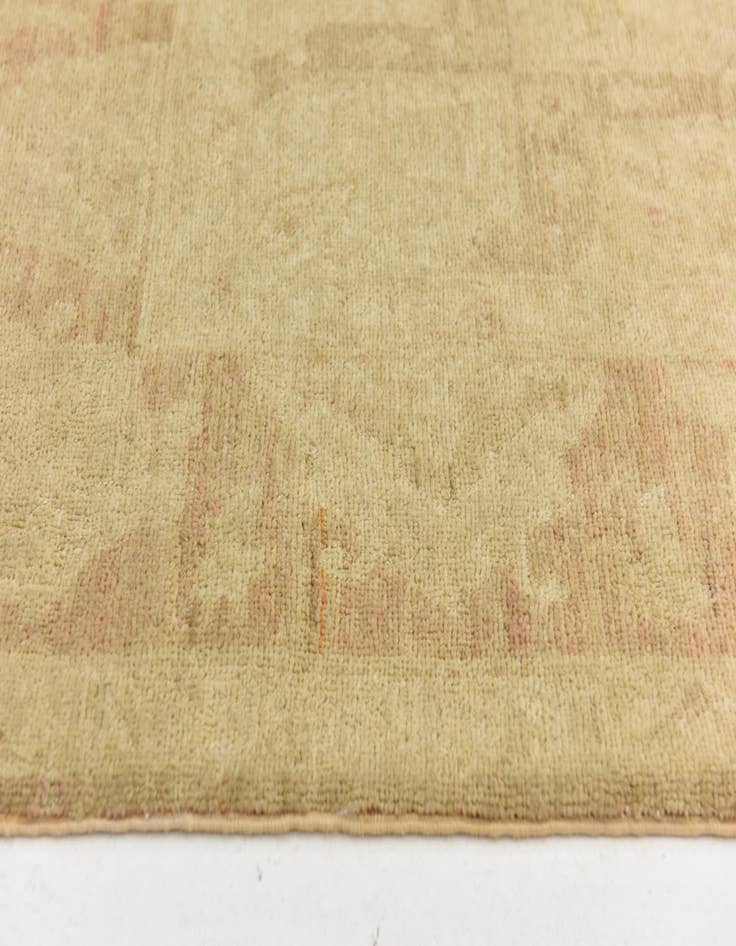 Detail image of  5' 10 x 10'  Hand Knotted Peshawar Ziegler Rug