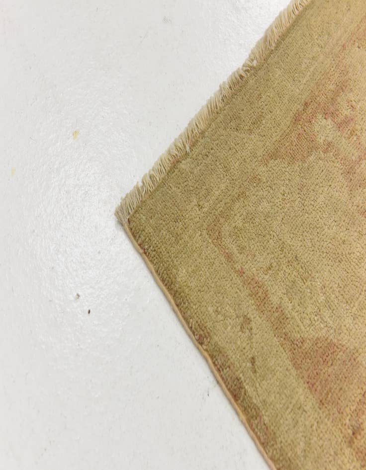 Detail image of  5' 10 x 10'  Hand Knotted Peshawar Ziegler Rug