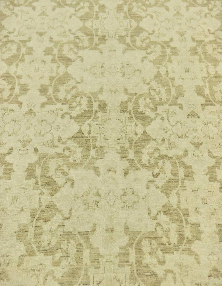 Detail image of  8' 10 x 11' 5  Hand Knotted Peshawar Ziegler Rug