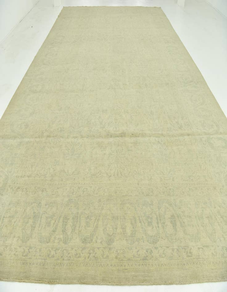 Detail image of  12' 3 x 18' 4  Hand Knotted Peshawar Ziegler Rug