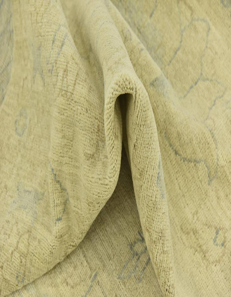 Detail image of 12' 3 x 18' 2 Hand Knotted Peshawar Ziegler Rug