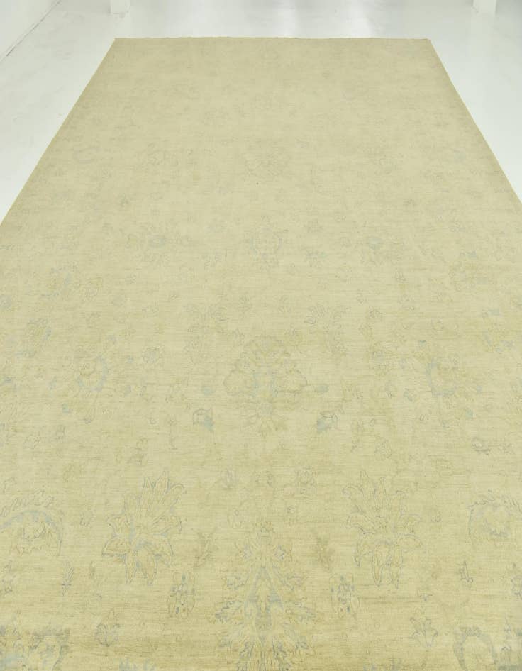 Detail image of 12' 3 x 18' 2 Hand Knotted Peshawar Ziegler Rug