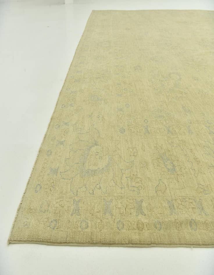 Detail image of 12' 3 x 18' 2 Hand Knotted Peshawar Ziegler Rug