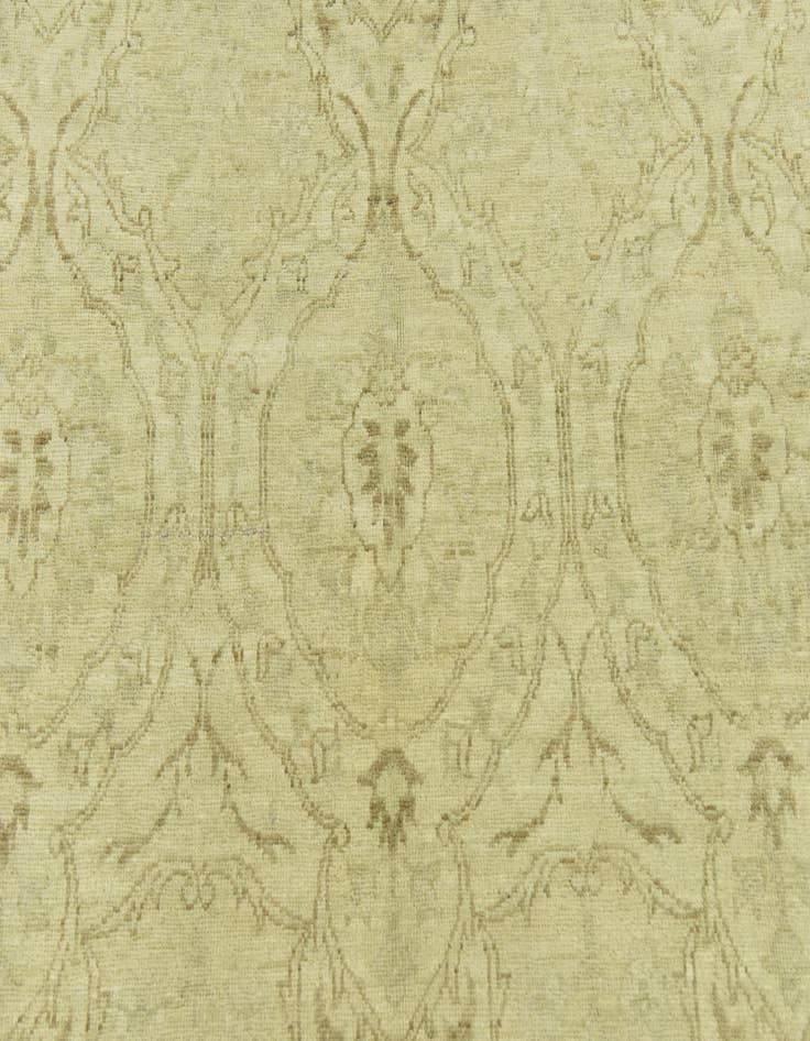 Detail image of  5' 7 x 7' 9  Hand Knotted Peshawar Ziegler Wool Rug