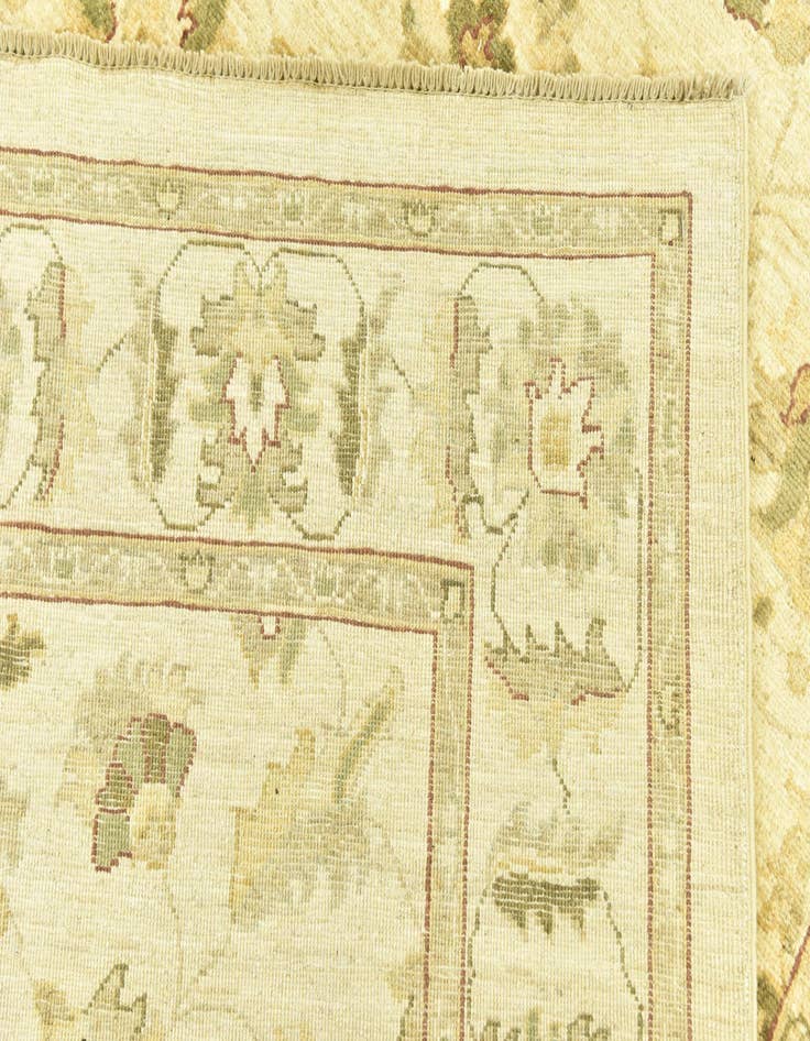 Detail image of  5' x 6' 10  Hand Knotted Peshawar Ziegler Rug
