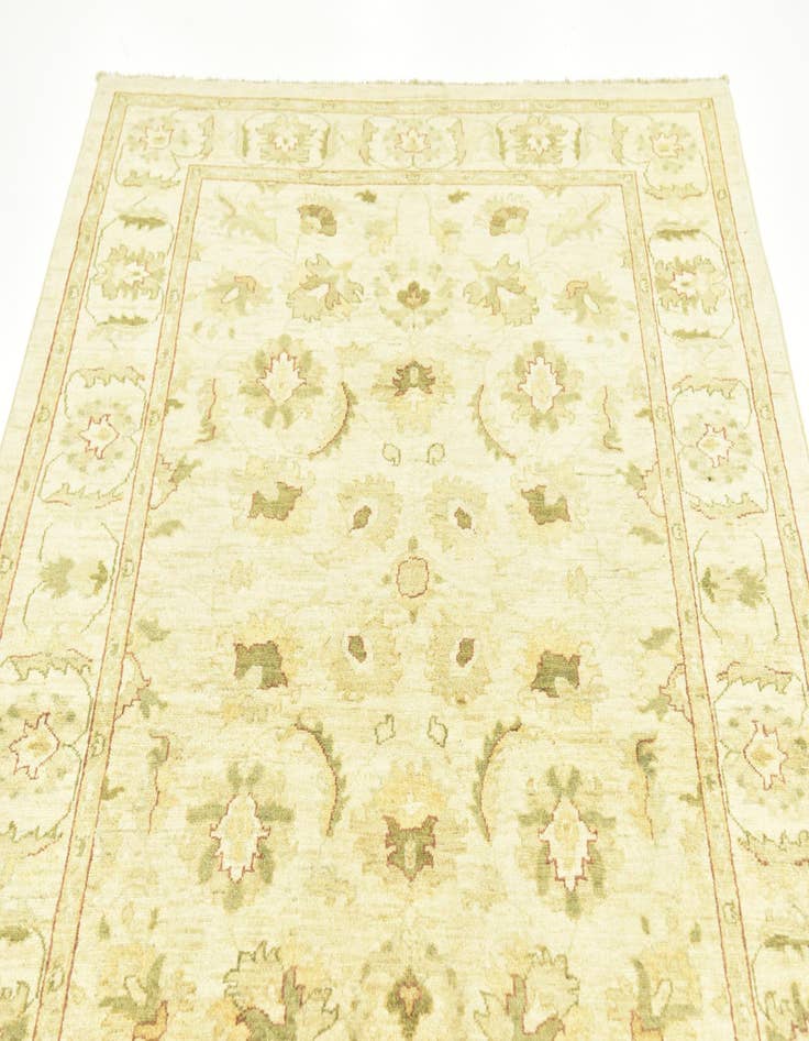 Detail image of  5' x 6' 10  Hand Knotted Peshawar Ziegler Rug