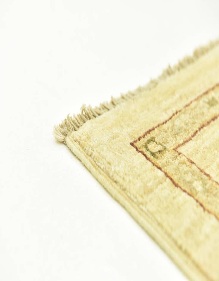 Detail image of  5' x 6' 10  Hand Knotted Peshawar Ziegler Rug