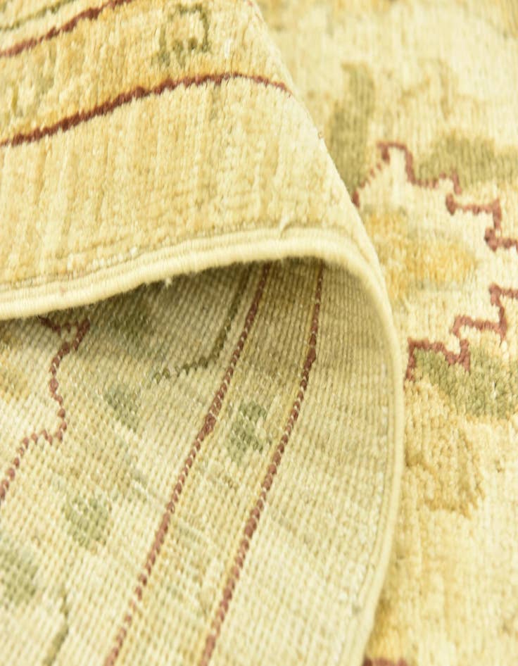 Detail image of  5' x 6' 10  Hand Knotted Peshawar Ziegler Rug