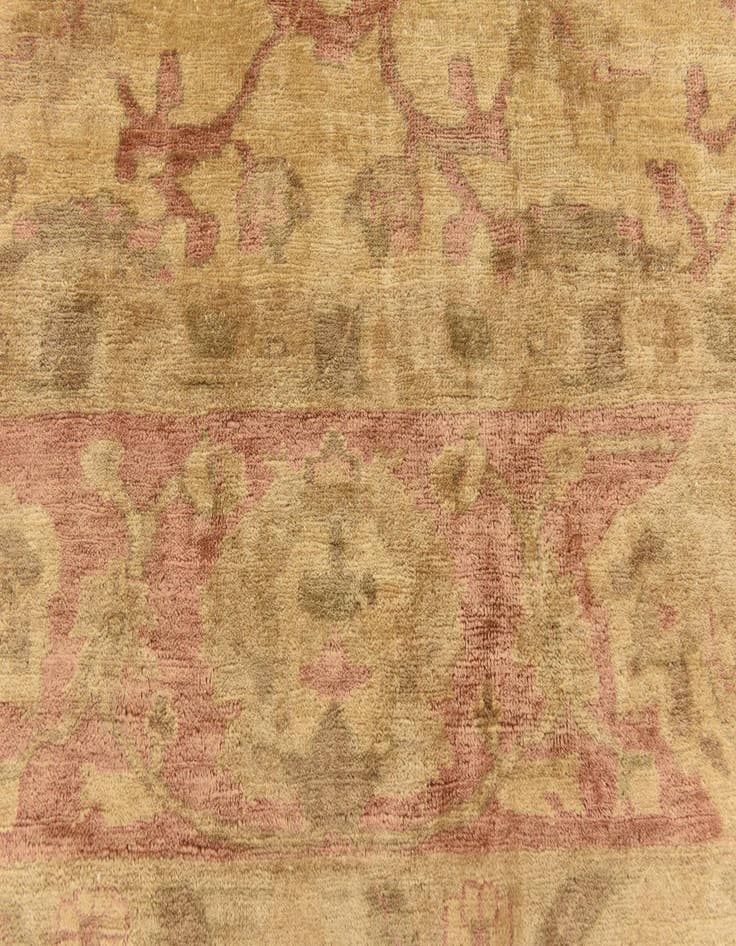 Detail image of  10' 2 x 13' 5  Hand Knotted Peshawar Ziegler Rug