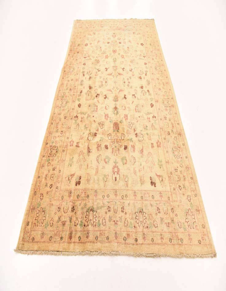 Detail image of 5' 10 x 9' 6 Hand Knotted Peshawar Ziegler Rug