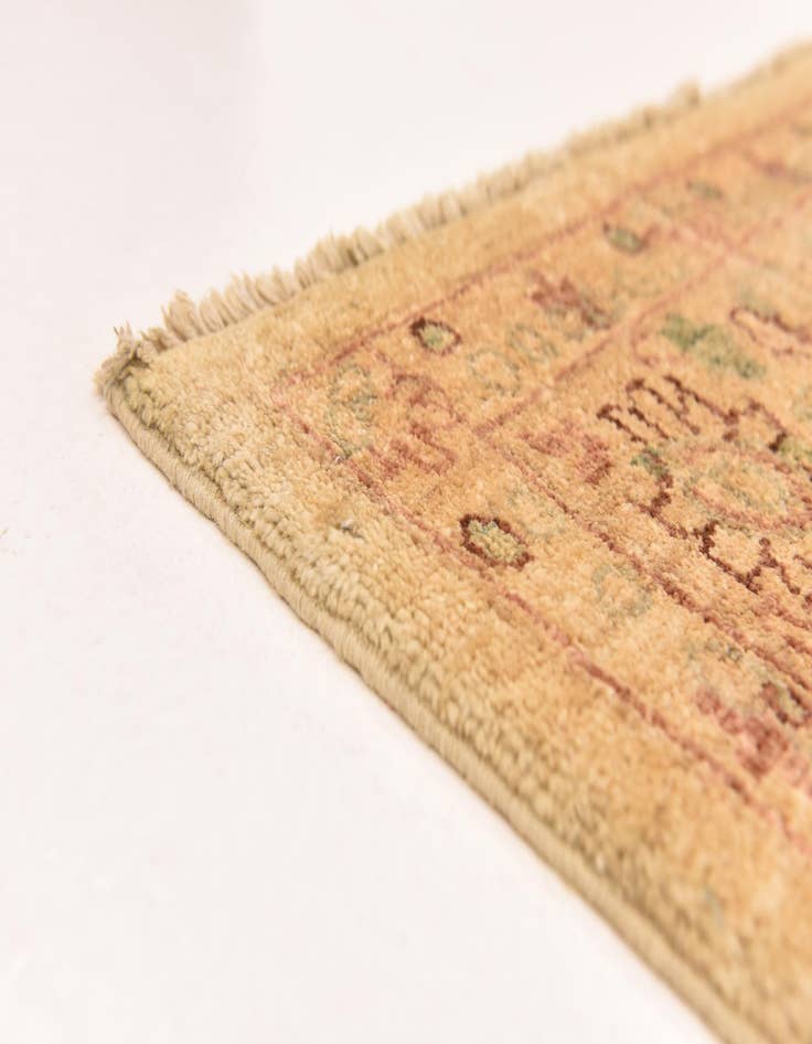 Detail image of 5' 10 x 9' 6 Hand Knotted Peshawar Ziegler Rug