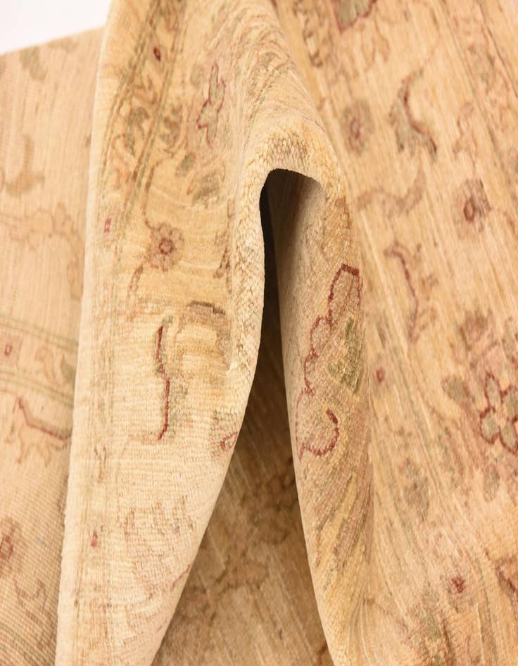 Detail image of  5' 9 x 7' 10  Hand Knotted Peshawar Ziegler Rug