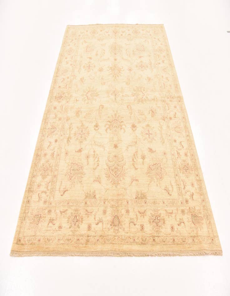 Detail image of  5' 9 x 7' 10  Hand Knotted Peshawar Ziegler Rug